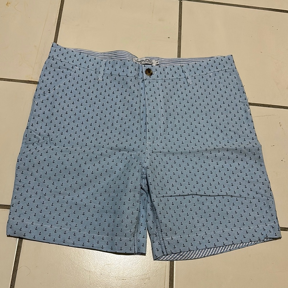 Sovereign Code Blue Flat Front Shorts